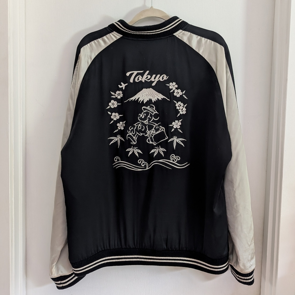 🏰 Uniqlo x Disney Tokyo Sukajan Souvenir Jacket Mickey Mouse - XL